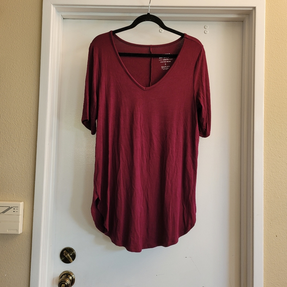 Torrid super soft knits t shirt in jewel tones - Picture 3 of 3